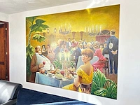 Schilderij op houten paneel - afbeelding 3 van  5