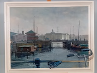 Schilderij op paneel, govert muijs, scheepsvaartmuseum amsterdam - afbeelding 1 van  9