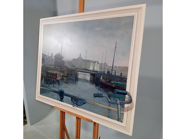 Schilderij op paneel, govert muijs, scheepsvaartmuseum amsterdam - afbeelding 3 van  9