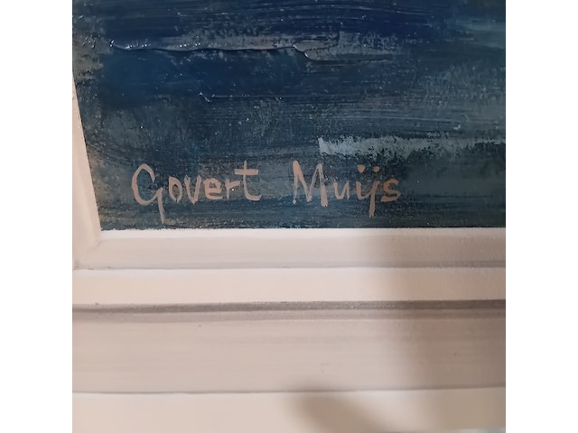 Schilderij op paneel, govert muijs, scheepsvaartmuseum amsterdam - afbeelding 4 van  9