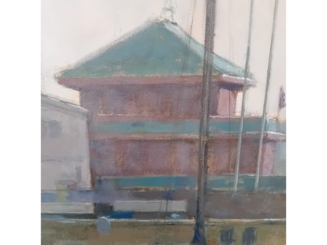 Schilderij op paneel, govert muijs, scheepsvaartmuseum amsterdam - afbeelding 6 van  9