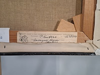 Schilderij, p. kuiters, anonymous demonstrators, 1968 - afbeelding 6 van  7