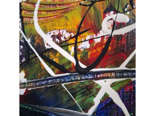Schilderij, peter meijer, jong groen, 2009 - afbeelding 4 van  8