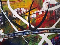 Schilderij, peter meijer, jong groen, 2009 - afbeelding 4 van  8