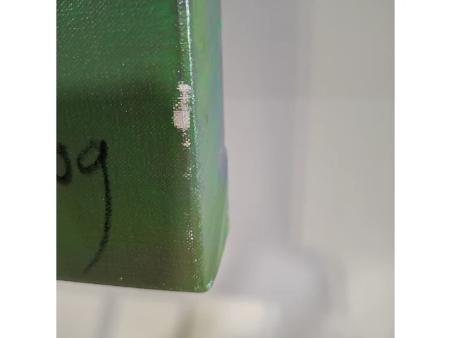 Schilderij, peter meijer, jong groen, 2009 - afbeelding 6 van  8