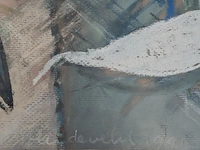 Schilderij postmodern, henk heideveld, 1991 - afbeelding 5 van  5