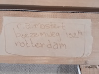 Schilderij, r. a. mostert, stofzuiger, 1976 - afbeelding 8 van  8