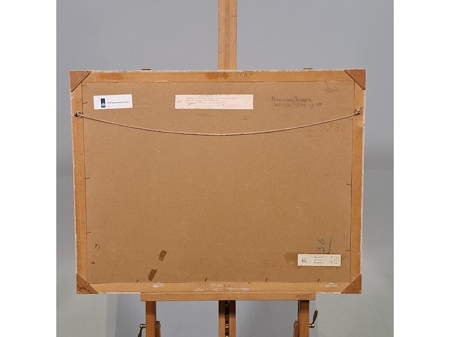 Schilderij, r. van der borden, chelineourt - afbeelding 6 van  7