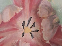 Schilderij, r. van der borden, parkiet fantasy, 1949 - afbeelding 2 van  6