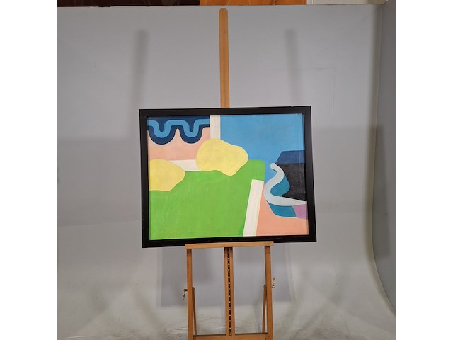 Schilderij, rob van praag, 1968 - afbeelding 1 van  7