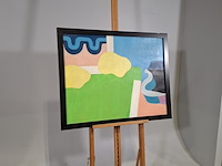 Schilderij, rob van praag, 1968 - afbeelding 2 van  7