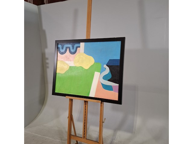 Schilderij, rob van praag, 1968 - afbeelding 3 van  7