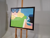 Schilderij, rob van praag, 1968 - afbeelding 3 van  7