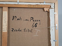 Schilderij, rob van praag, 1968 - afbeelding 6 van  7