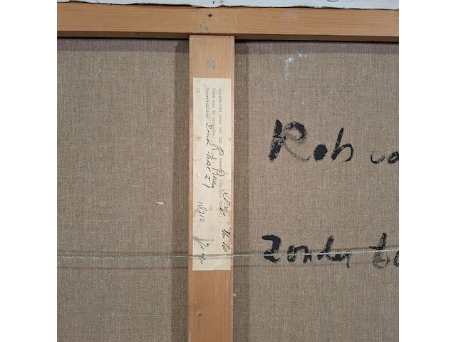 Schilderij, rob van praag, 1968 - afbeelding 7 van  7