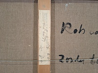 Schilderij, rob van praag, 1968 - afbeelding 7 van  7