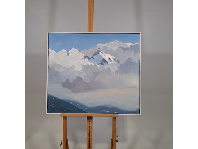 Schilderij, robert doolaard, bewolking, 1977 - afbeelding 1 van  9