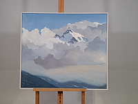 Schilderij, robert doolaard, bewolking, 1977 - afbeelding 1 van  9