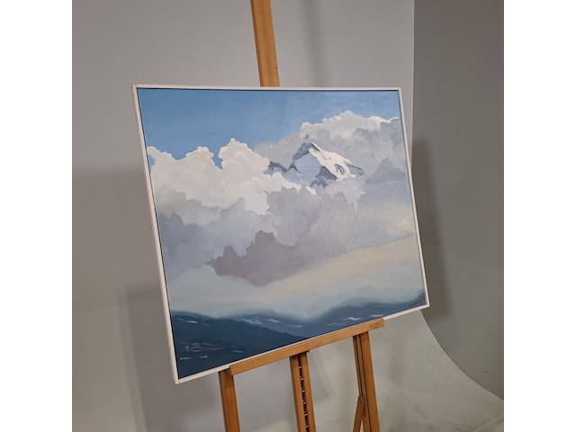 Schilderij, robert doolaard, bewolking, 1977 - afbeelding 2 van  9