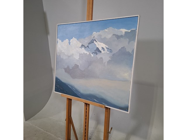 Schilderij, robert doolaard, bewolking, 1977 - afbeelding 3 van  9