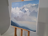 Schilderij, robert doolaard, bewolking, 1977 - afbeelding 3 van  9