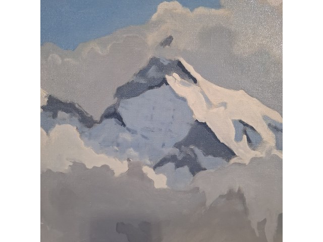 Schilderij, robert doolaard, bewolking, 1977 - afbeelding 6 van  9
