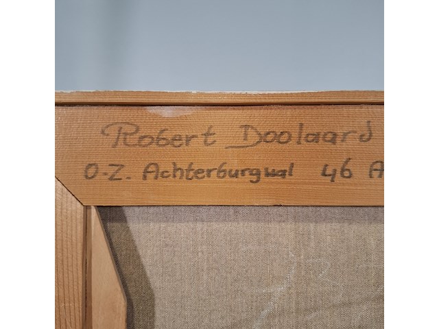 Schilderij, robert doolaard, bewolking, 1977 - afbeelding 9 van  9
