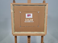 Schilderij, s. jonker, kuiken in abstractie - afbeelding 7 van  7