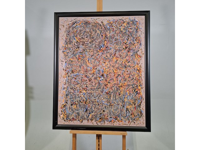 Schilderij, s. suttorp, 1975 - afbeelding 1 van  8