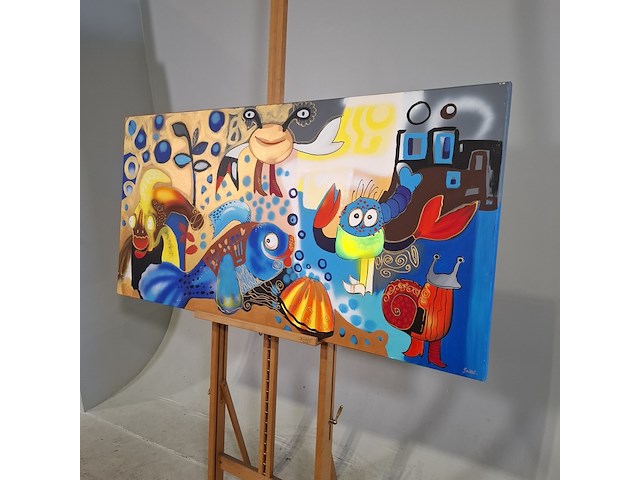 Schilderij, seidel - afbeelding 3 van  6