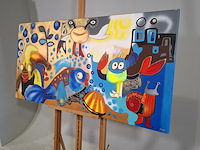 Schilderij, seidel - afbeelding 3 van  6