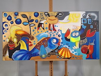 Schilderij, seidel - afbeelding 4 van  6