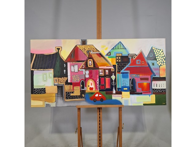 Schilderij, seidel - afbeelding 4 van  7