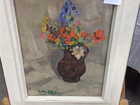 Schilderij stilleven getekend - afbeelding 1 van  3