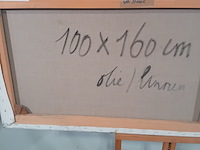 Schilderij, theo wittering, boerenbruiloft, 1991 - afbeelding 3 van  11