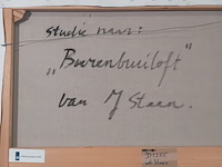 Schilderij, theo wittering, boerenbruiloft, 1991 - afbeelding 10 van  11