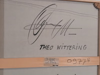 Schilderij, theo wittering, boerenbruiloft, 1991 - afbeelding 11 van  11