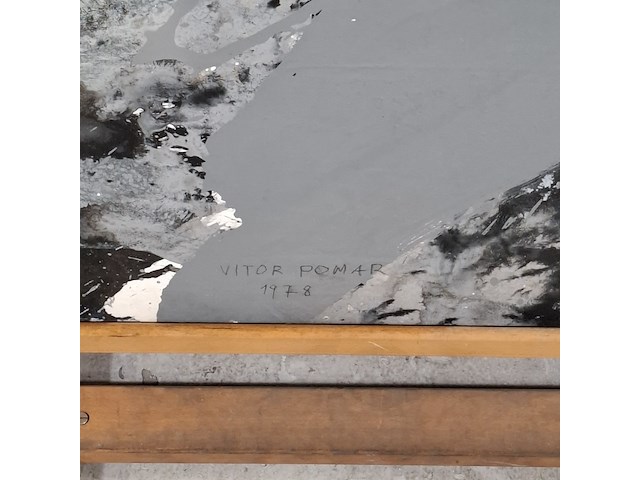 Schilderij, vitor pomar, 1978 - afbeelding 3 van  9