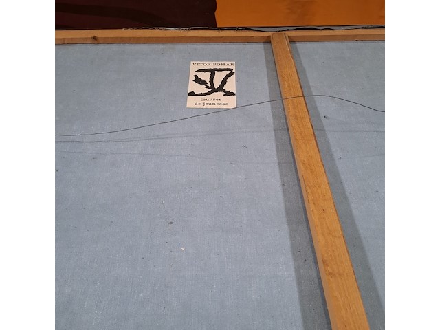 Schilderij, vitor pomar, 1978 - afbeelding 9 van  9