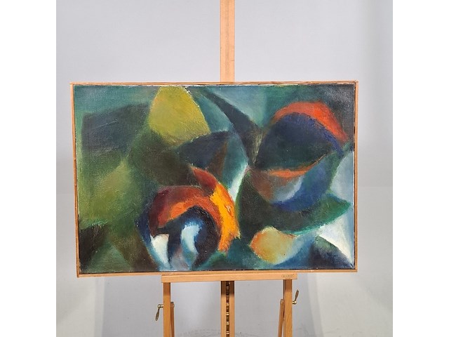 Schilderij, w. f. van beers, kompositie - afbeelding 1 van  5