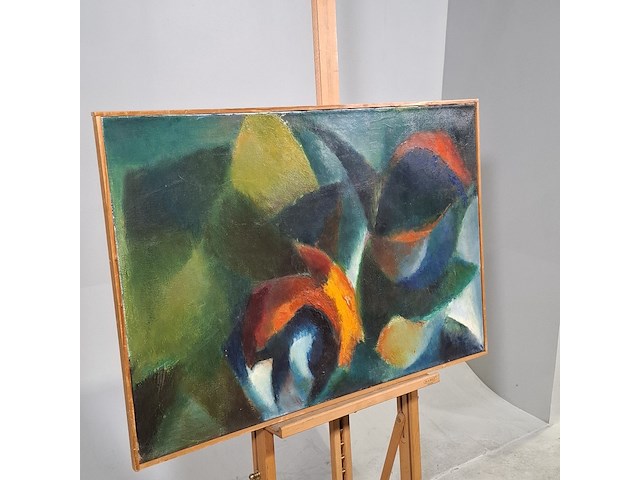 Schilderij, w. f. van beers, kompositie - afbeelding 2 van  5