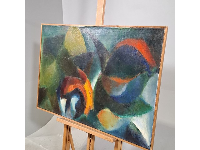 Schilderij, w. f. van beers, kompositie - afbeelding 3 van  5