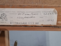 Schilderij, w. f. van beers, kompositie - afbeelding 5 van  5