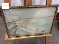 Schilderij zee getekend - afbeelding 1 van  2