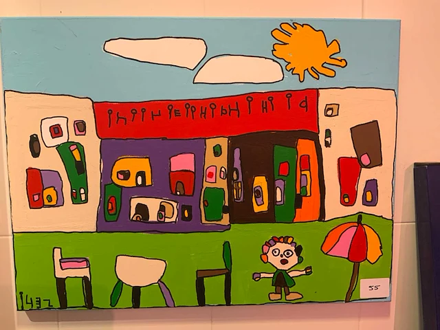 Schilderij - afbeelding 2 van  2