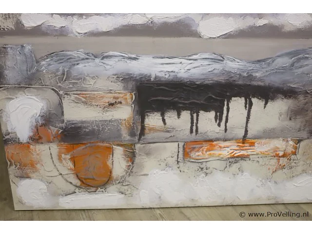 Schilderij/acryl op canvas - by pieter lessing - 140x70x3,5cm - afbeelding 3 van  7