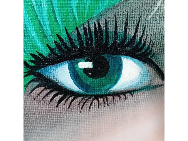 Schilderij/paneel, hans van der lek , vrouw met stilleven - afbeelding 4 van  7