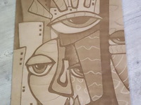 Schilderij/tekening - 45x60cm - afbeelding 1 van  2