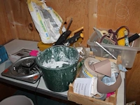 Schildersprodukten w.o. lakken, tex, tape, schuurpapier, rollers en kwasten. - afbeelding 4 van  7
