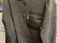 Schipperstrui maat 3xl antraciet - afbeelding 1 van  9